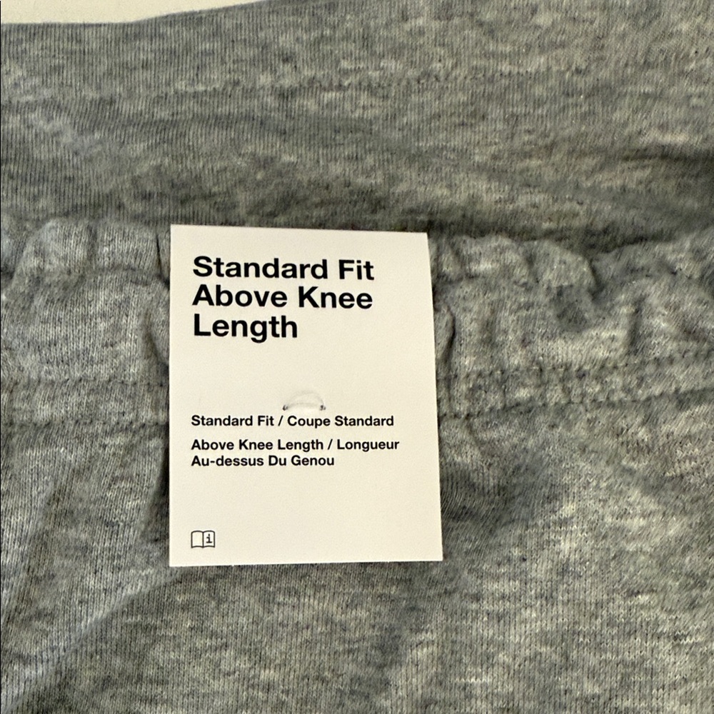 Nike Men's Athletic (sweatpants material ) Shorts in Heather Gray xl - Picture 2 of 3